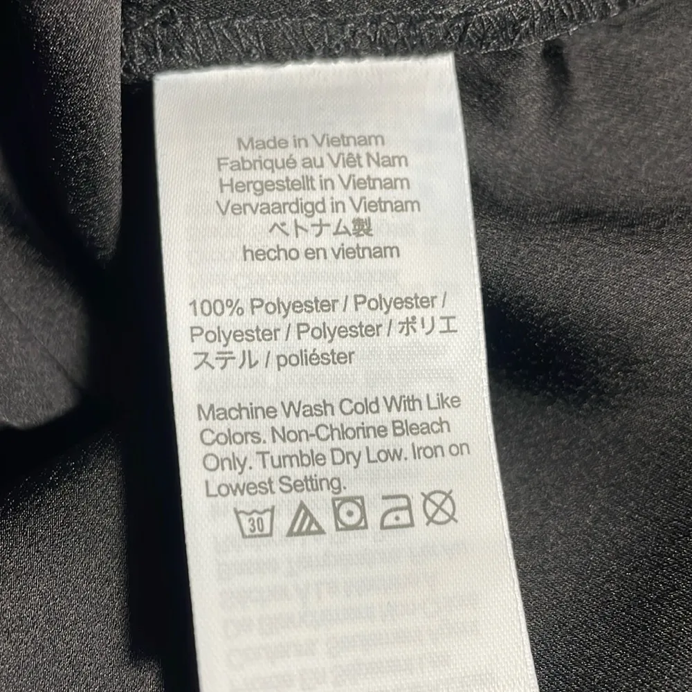 J Crew Keyhole Front Blouse Top Long Sleeve Black XS Tall NWT - Image 4