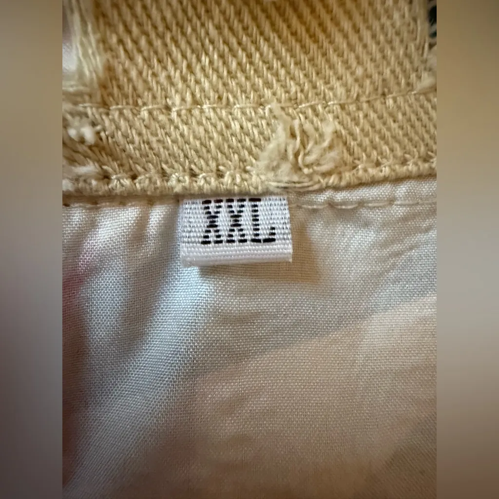 TEMU Patchwork Textured Button Down Blazer Size XXL - Image 2