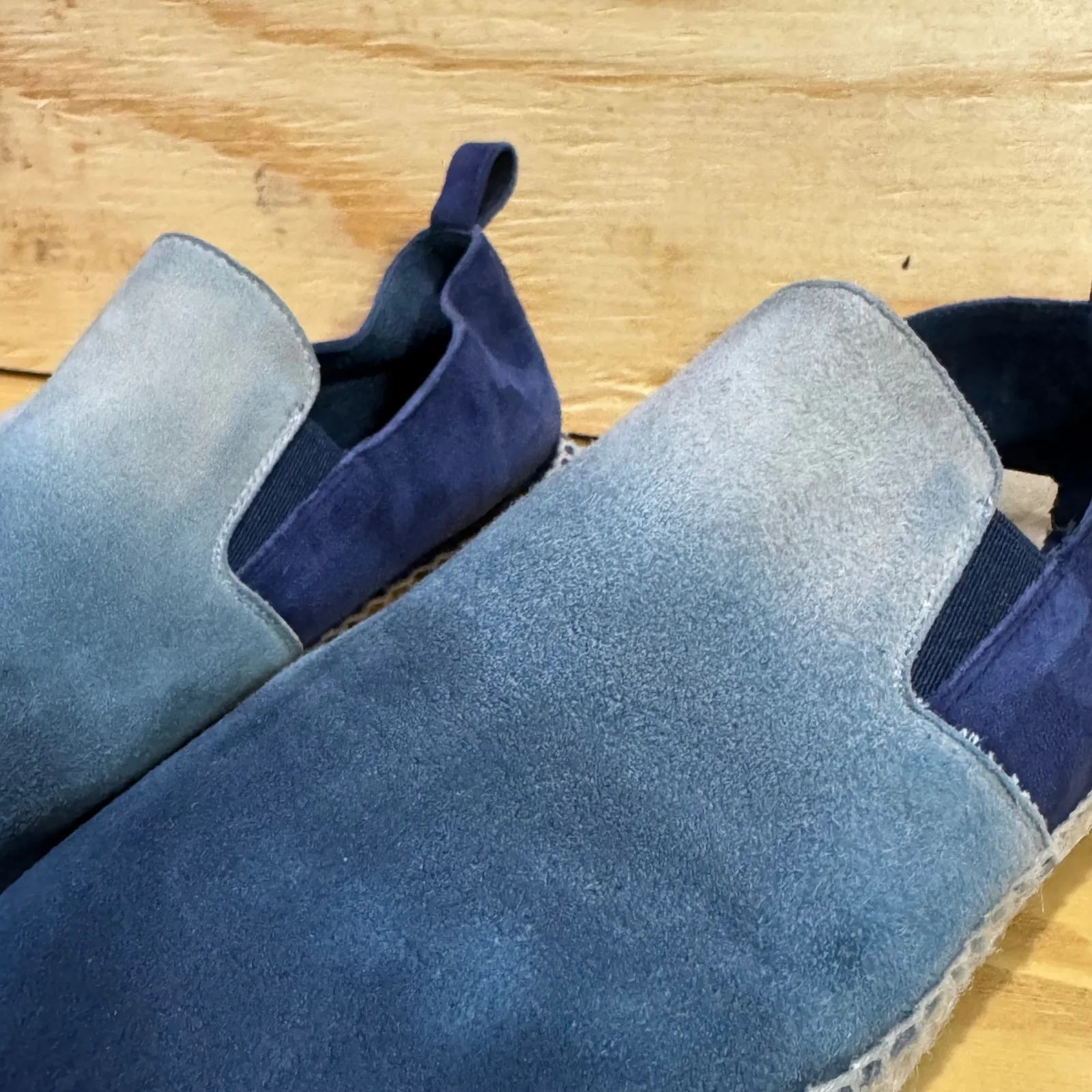 Vince Robin Ombre Suede Espadrilles Slip On Shoes Size 8 - Image 7