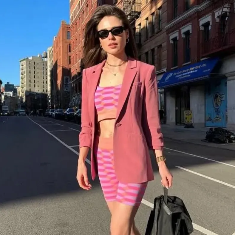 Fabletics Dottie Geo Seamless Bra🦎🌵 - Image 3