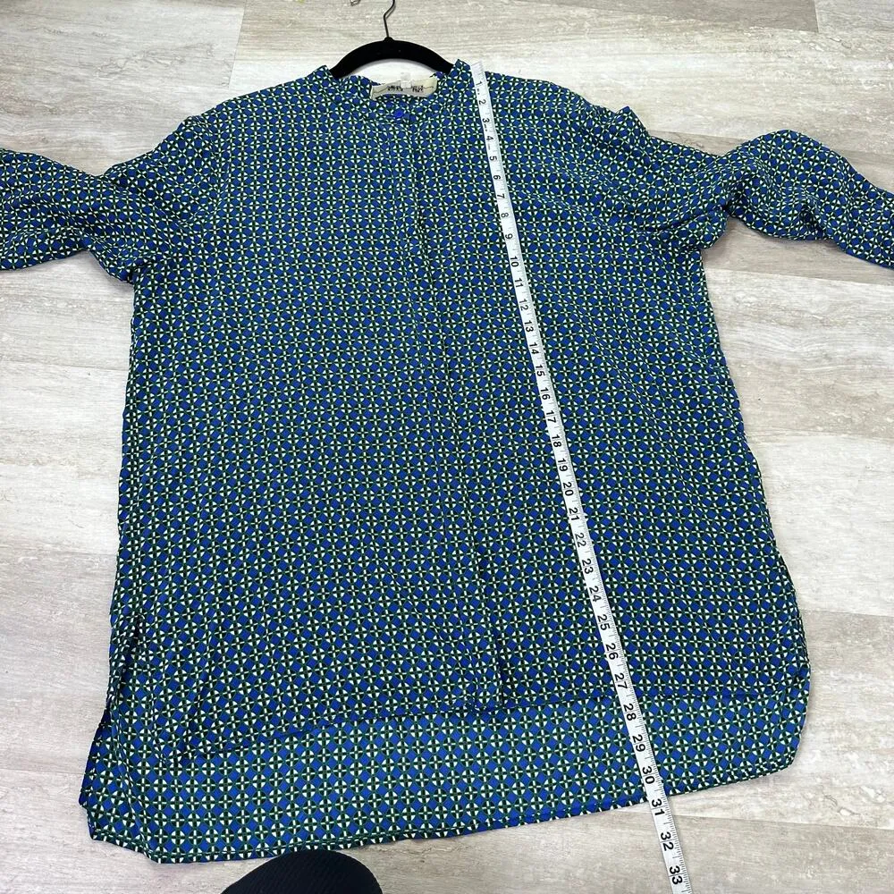 Diane Von Furstenberg DVF silk button front blouse - Image 7