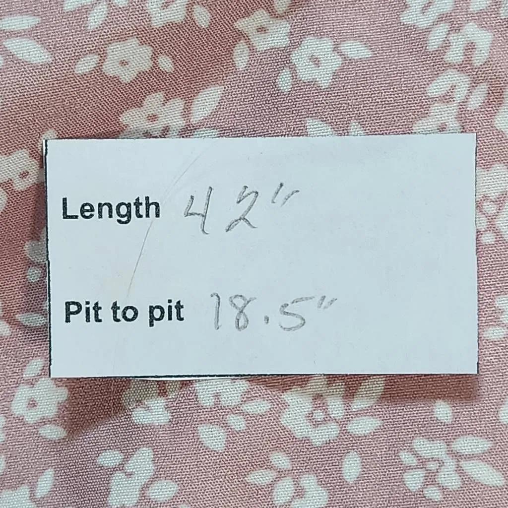 Pink and White Floral Wrap - Image 7