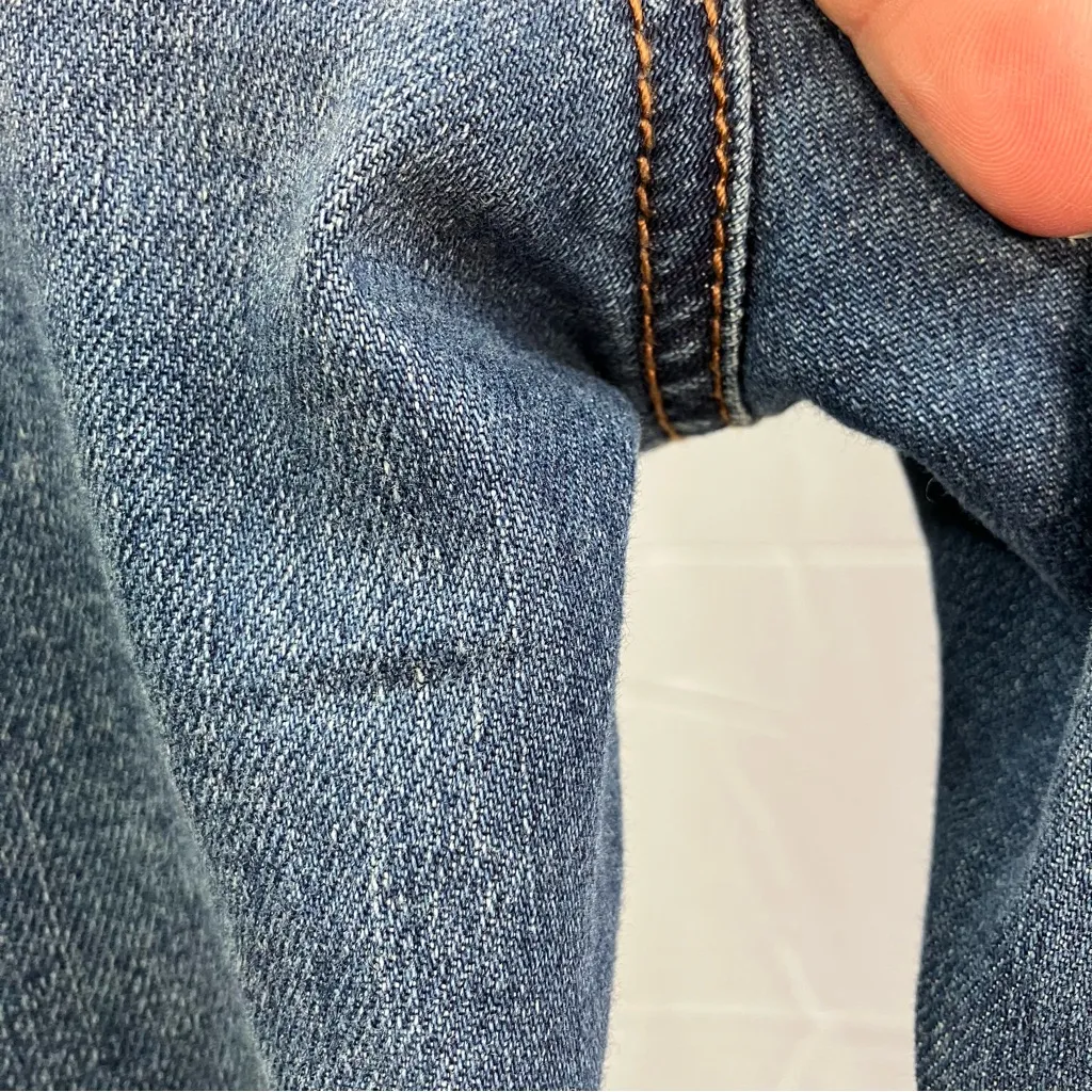 Cabi Distressed Low-rise Skinny Jeans Medium Wash Womens size 0 Denim‎ Grunge - Image 10