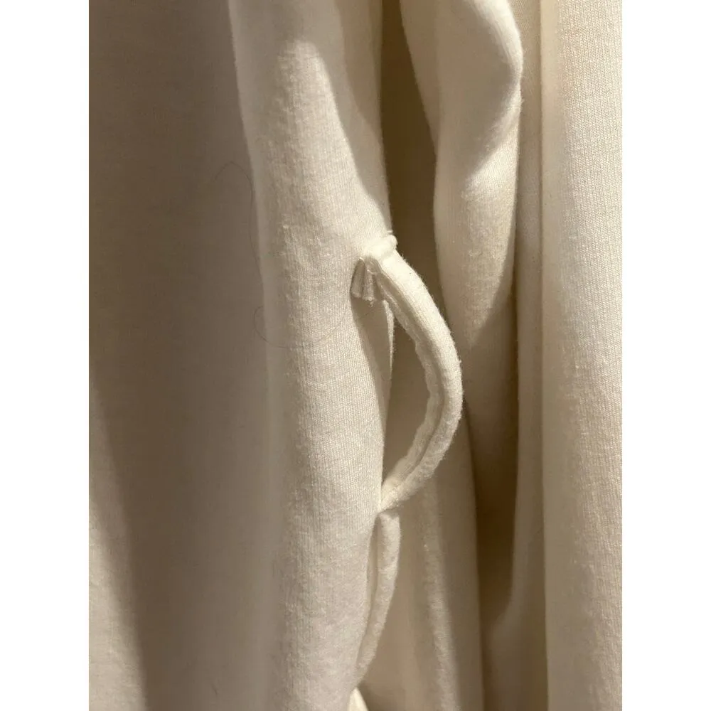 Pottery Barn White Size Small Sherpa Lined Robe Cozy Loungewear - Image 7