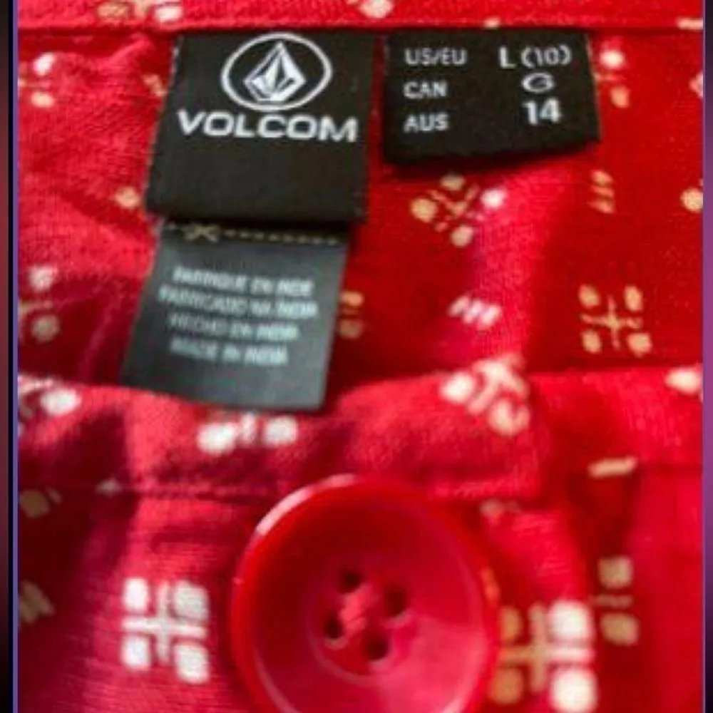 Volcom  deep tracks red skirt and cami set - Image 11