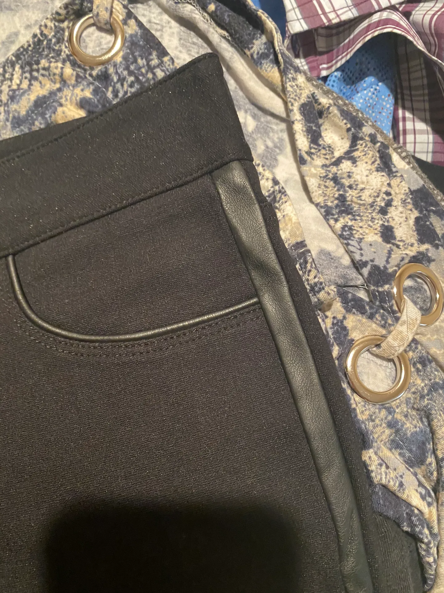 NYDJ Black Stretch Work Pants 2p - Image 5