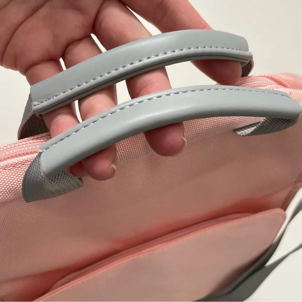 Soulelite Bag Crossbody Labtop Tablet Organization Lightweight Travel Pink Gray - Image 6