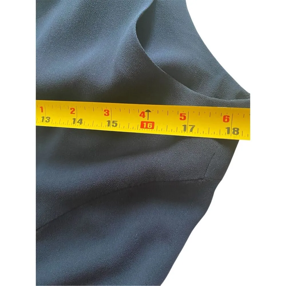 Oscar De La Renta Sleeveless Layered Top Sz 8 - Image 5