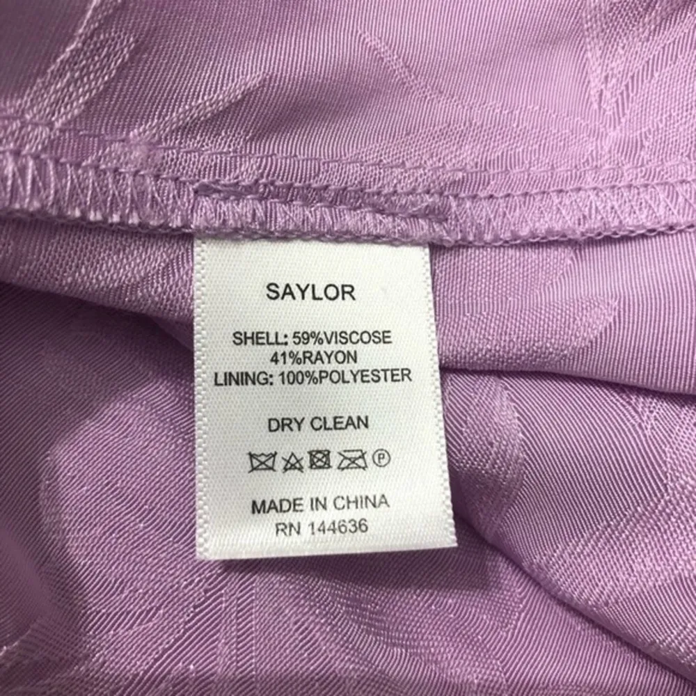 Saylor Gardenia Floral Spaghetti Strap Dress in Amethyst Large NWT - Image 9