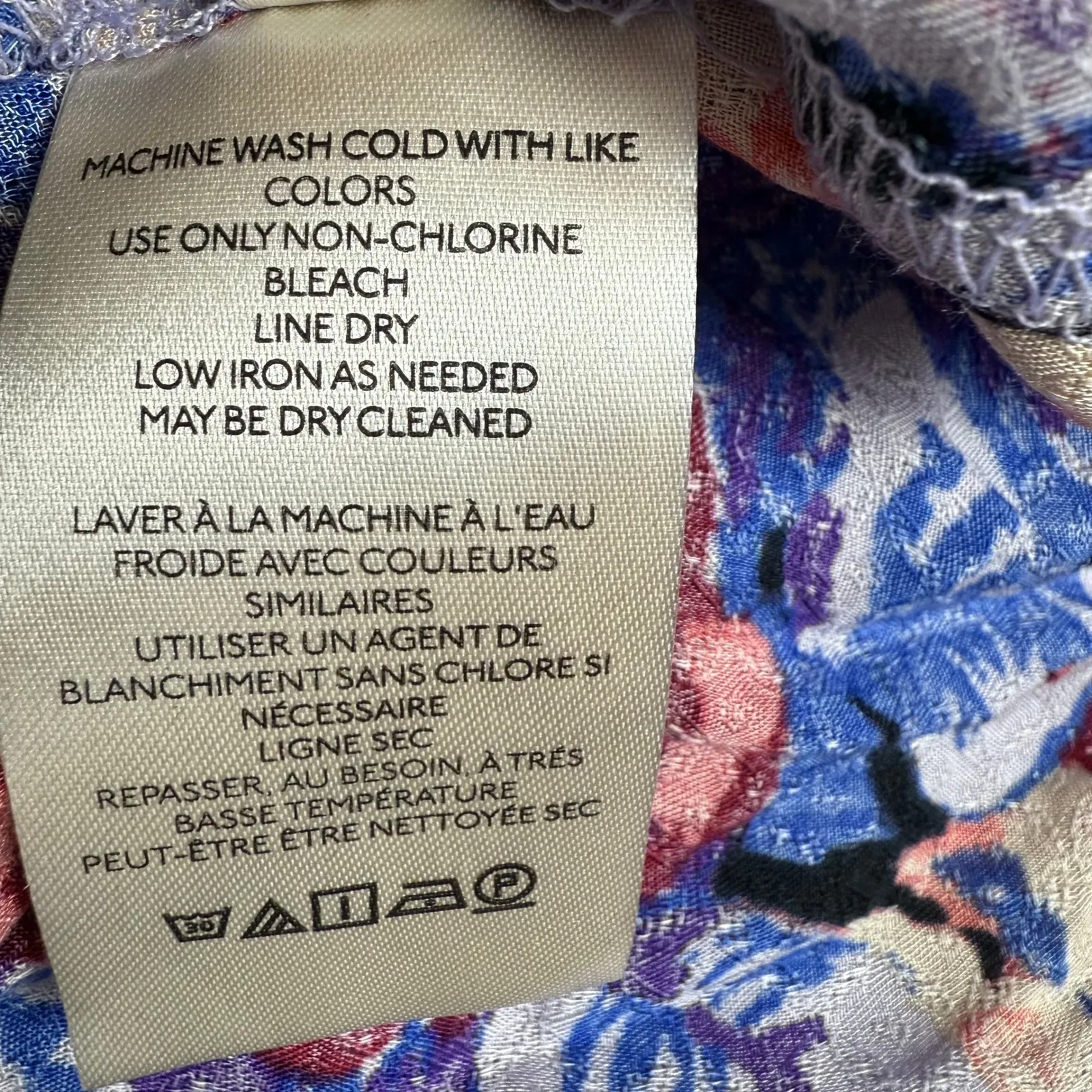 Free People‎ Floral Brunch A Bunch Floral Tunic Top Bohemian Black Size S Summer - Image 12