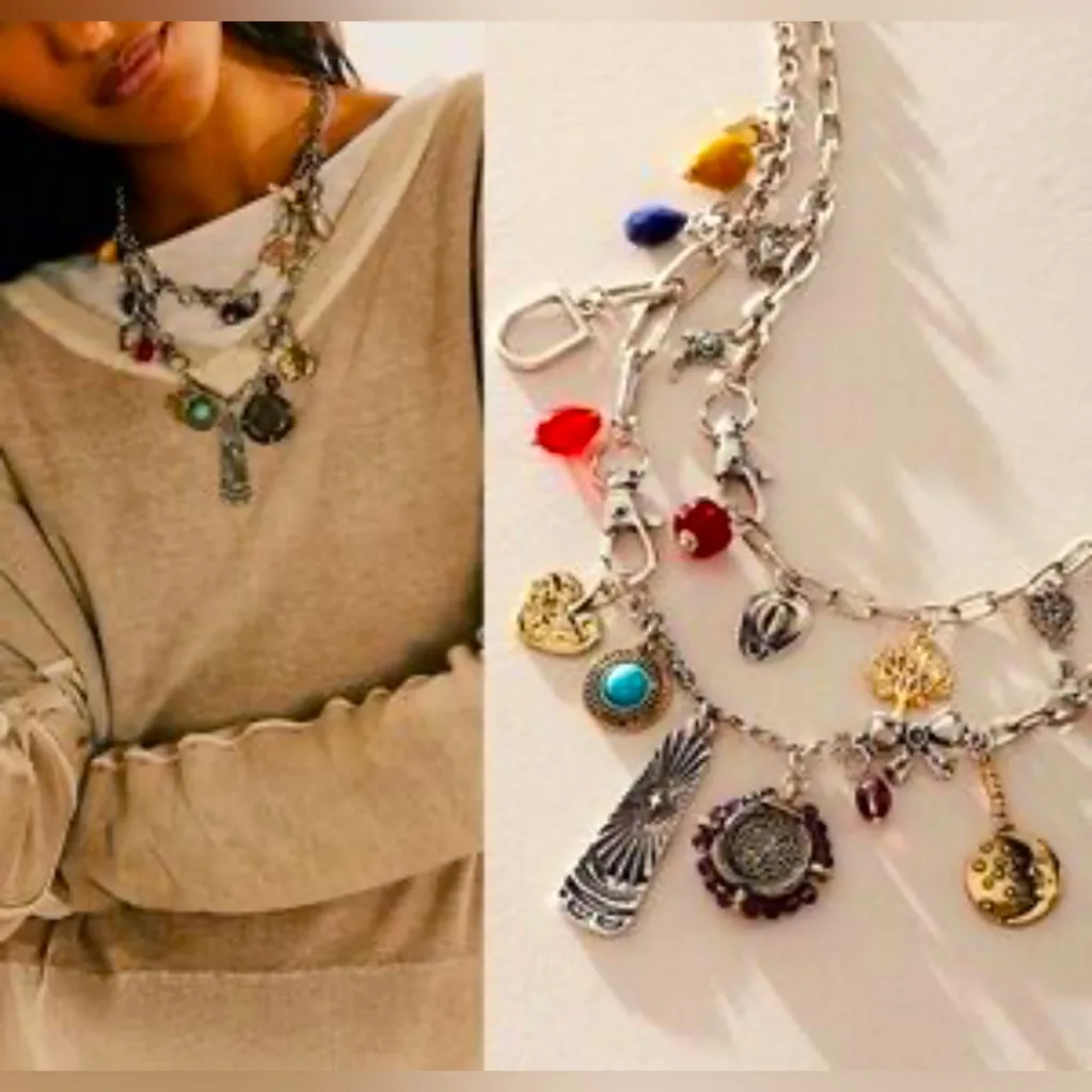 Free People Maxamillion Charm Necklace - Image 2