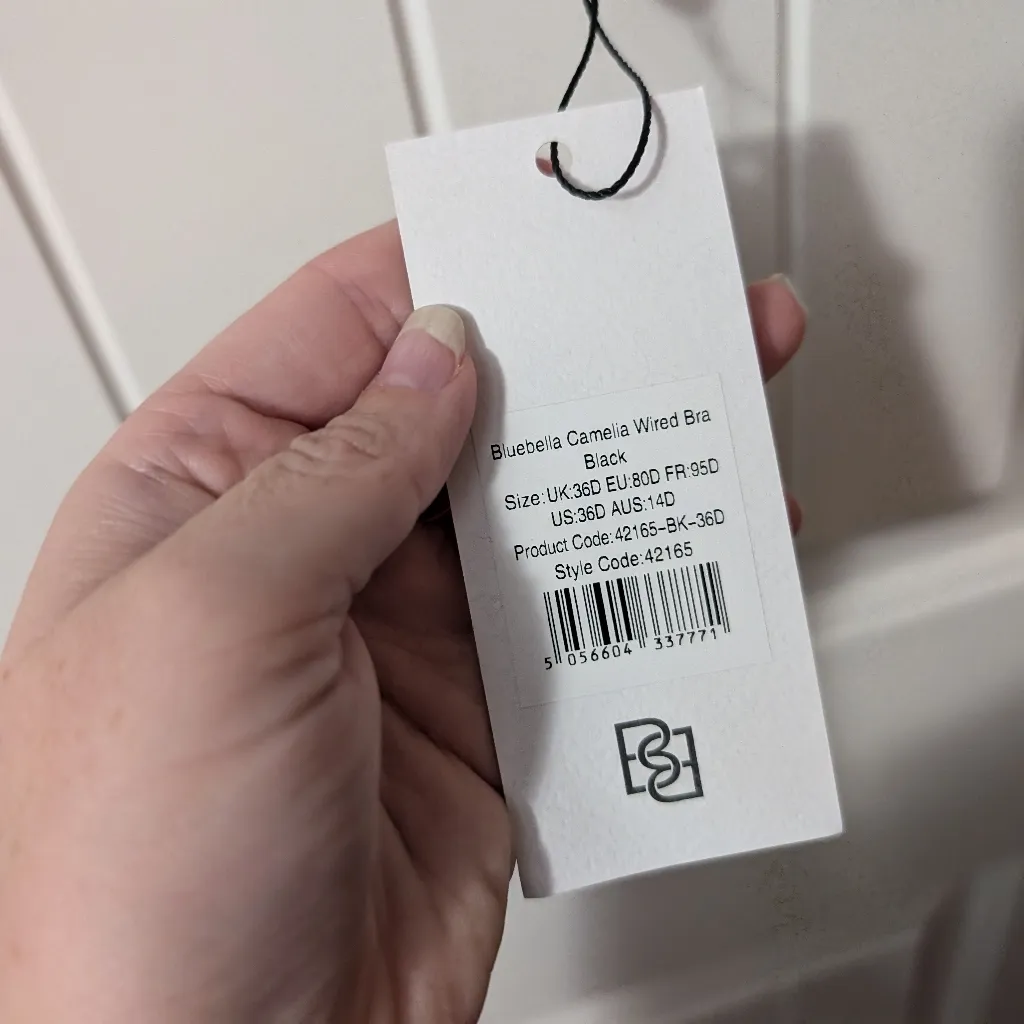 NWTS Bluebella Camelia Wired Bra 36D Black Size undefined - Image 5