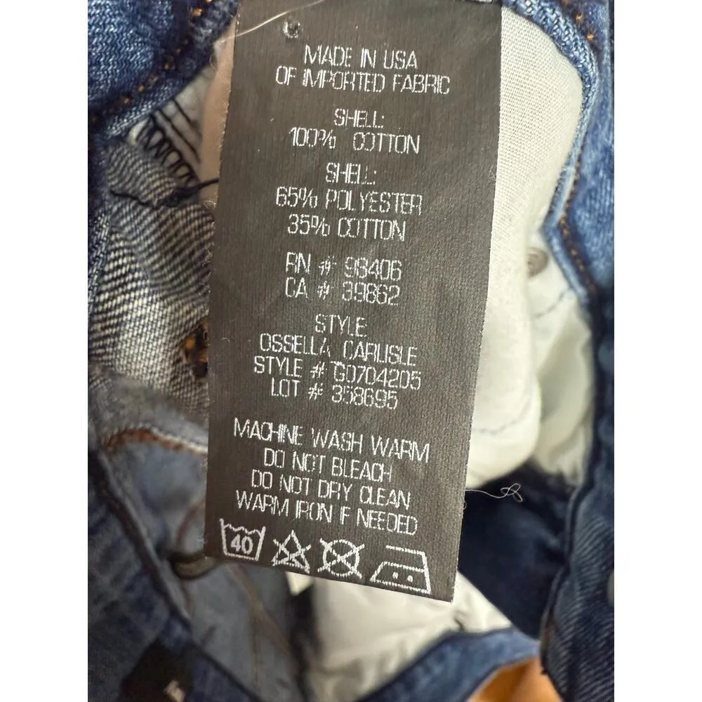 Theory Jeans Ossella Jeans in Carlisle Wash NWT Women's Sz. 28 - Image 9