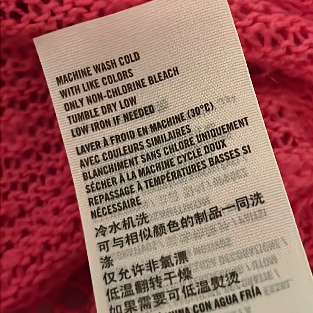 Abercrombie & Fitch Hot Pink Knit Sweater - Image 6