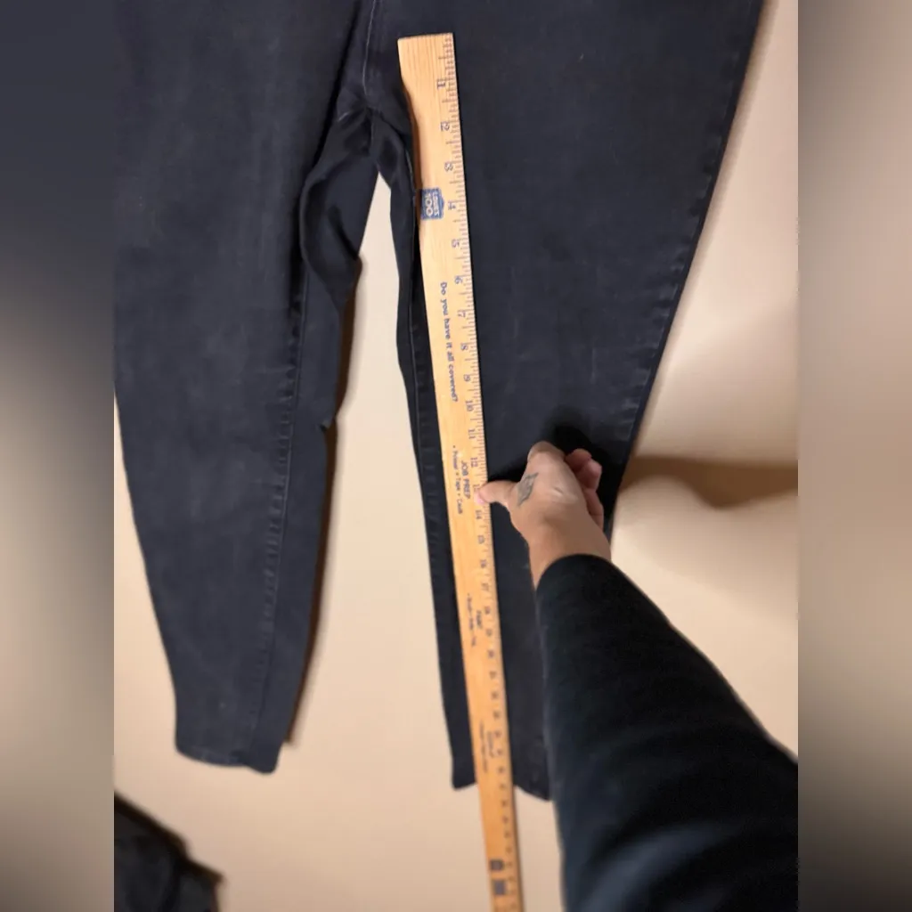 Everlane Curvy Way-High Skinny Crop Jean | Black Organic Cotton size 32 - Image 6