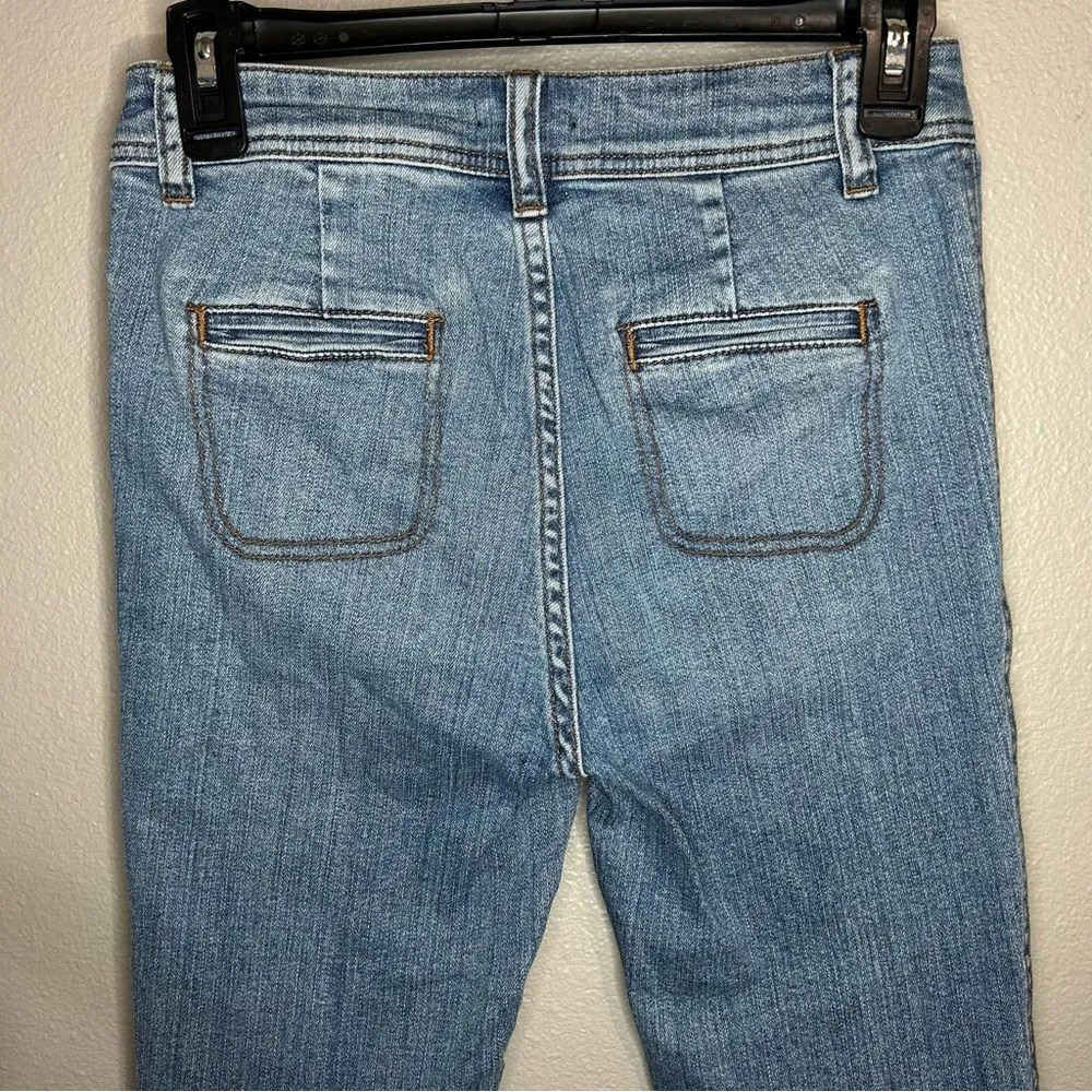 Urban Outfitters BDG y2k high rise patch pocket raw hem skinny jeans size 26 - Image 5