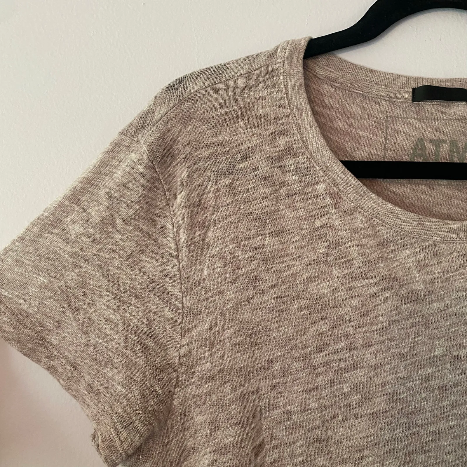 ATM Pink Purple Oversized Crewneck T - Image 3