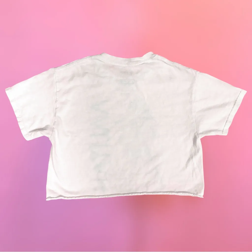 FRCHS Los Angeles x Aaliyah Singer Cotton Short Sleeve Crop Top - Small - Image 4