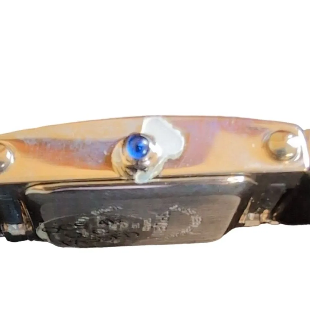 Vintage Gruen Women's Quartz Watch Set with Interchangeable Straps Brown - Image 5