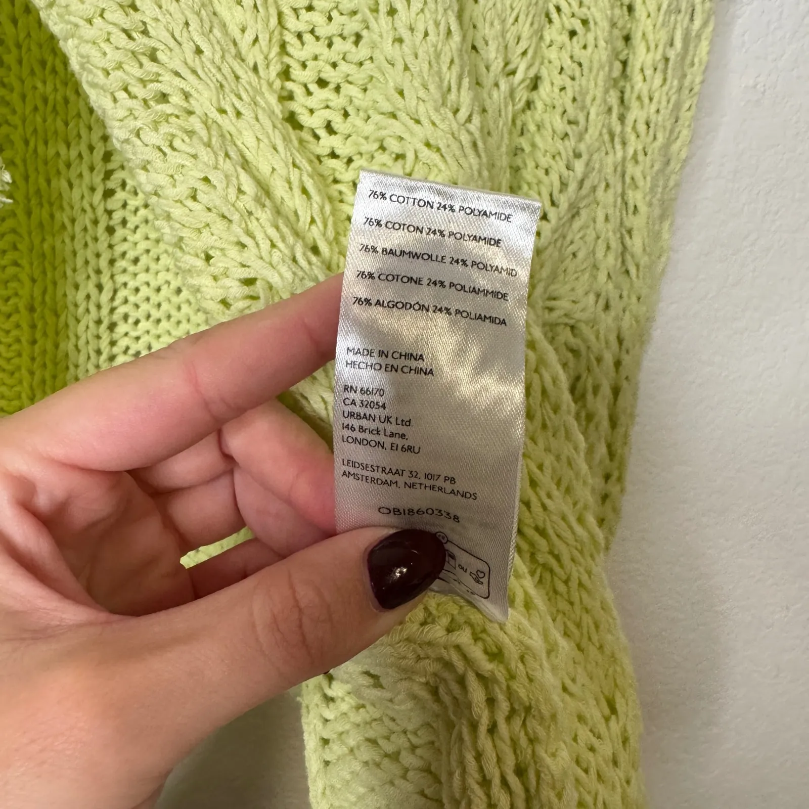 Free People Robyn Cardigan Light Green - Image 12