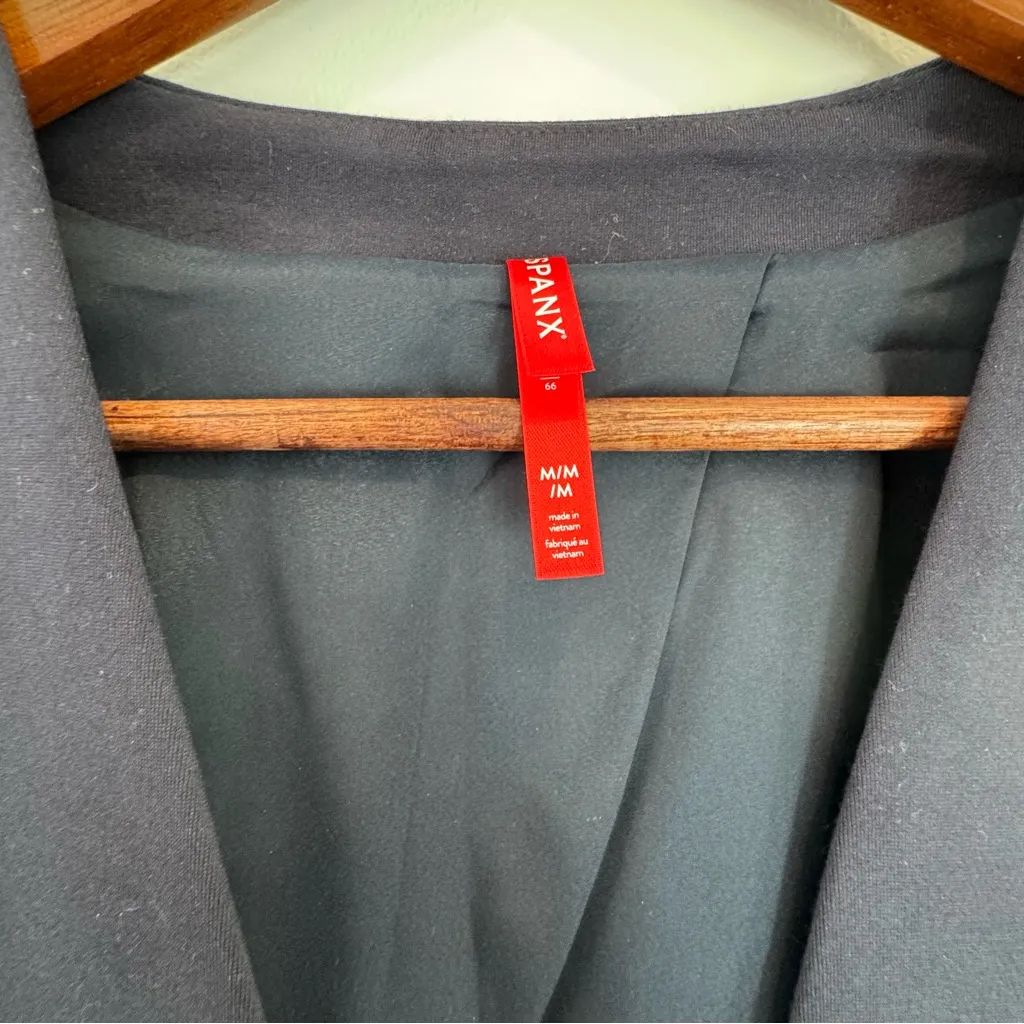 Navy Spanx “Perfect Collarless Blazer” size M - Image 4