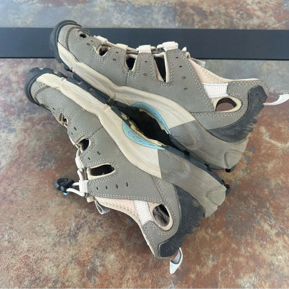 Keen Butte Hiking Fishermen Sandals Brindle Waterproof Tan 5237 BRAB Women Sz  9 - Image 6