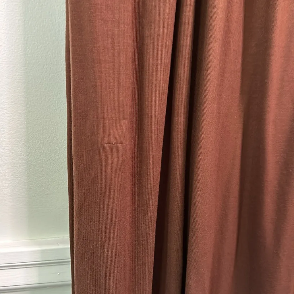 Reformation Brown Off-Shoulder Dress - Image 5