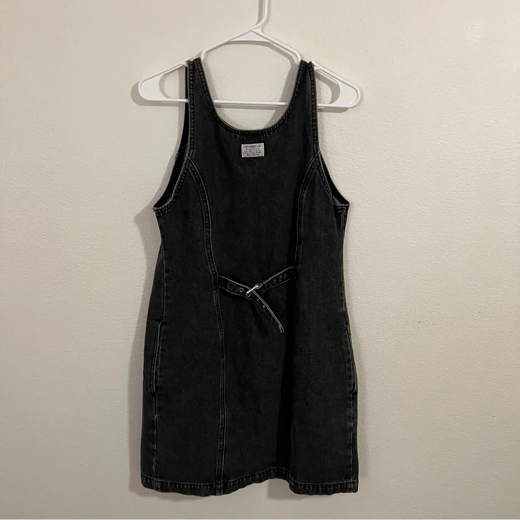 Levi’s Tuli Denim Mini Dress - Image 7