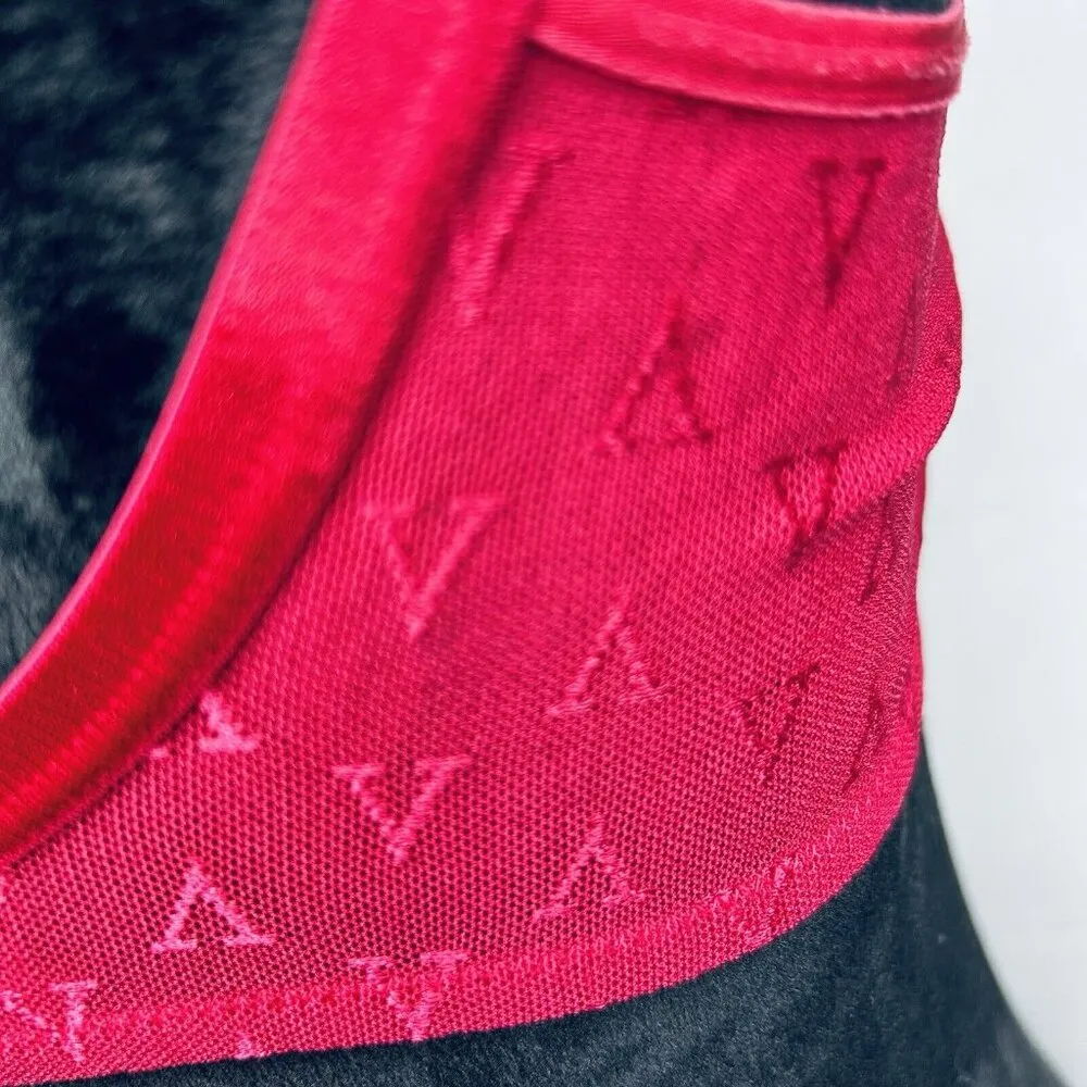 Victoria's Secret Lightly Lined Demi Monogram V Bra Size 36D Pink Underwire - Image 7