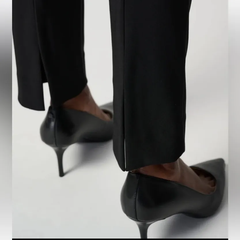 Joseph Ribkoff Black Straight Leg Leggings Pants NEW 8 - Image 6