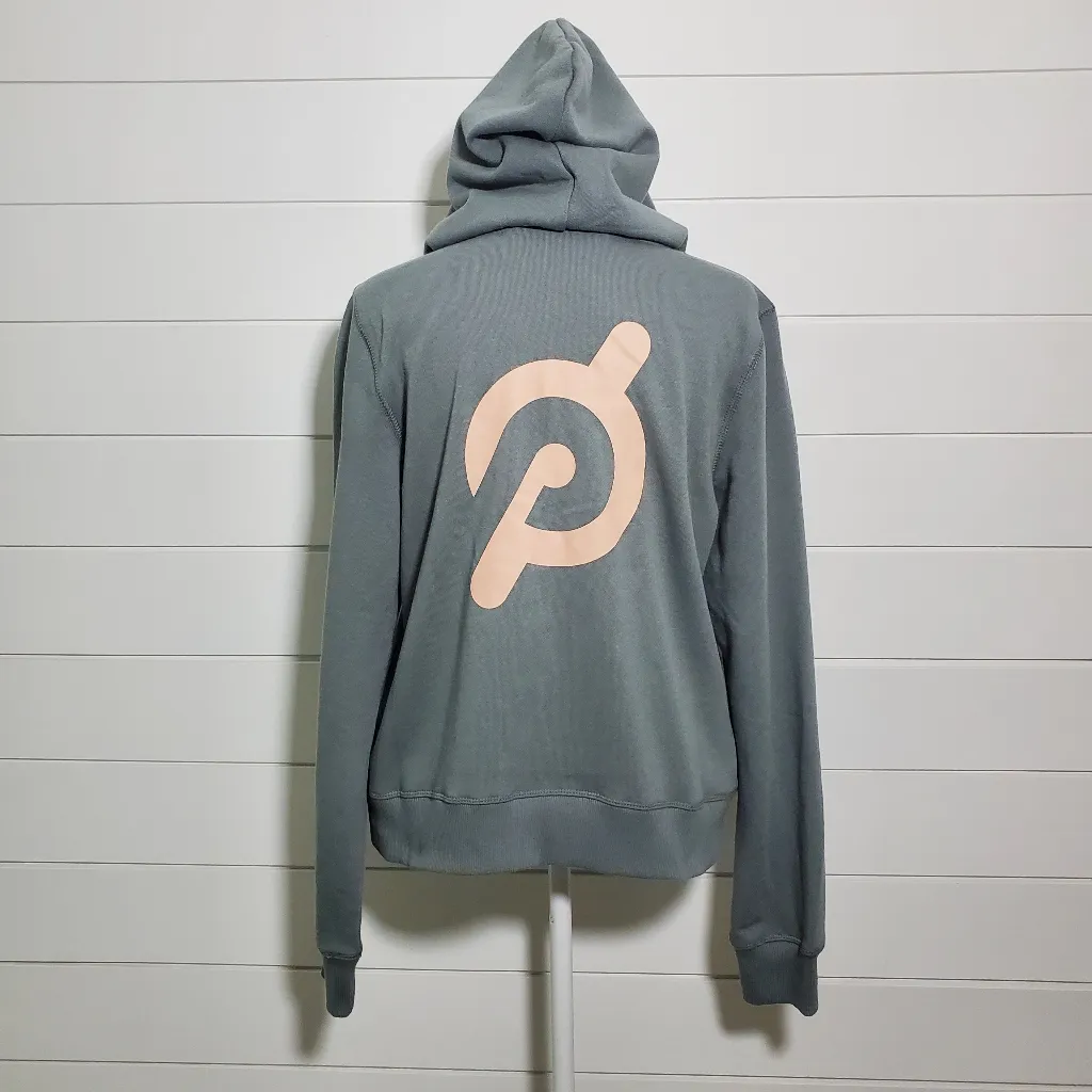 Peloton‎ Stronger Together Women's Gray Zip-up Hoodie. Size M - Image 2