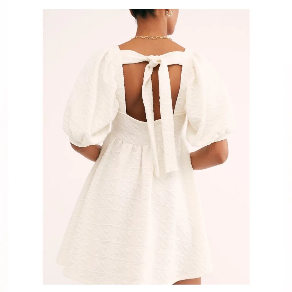 FREE PEOPLE Violet Mini Dress,‎ Small - Image 4