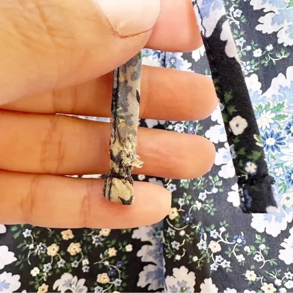 J. CREW COLLECTION Pull-on Skirt in Ratti® Pacific Paisley Blue Floral Size‎ M - Image 6