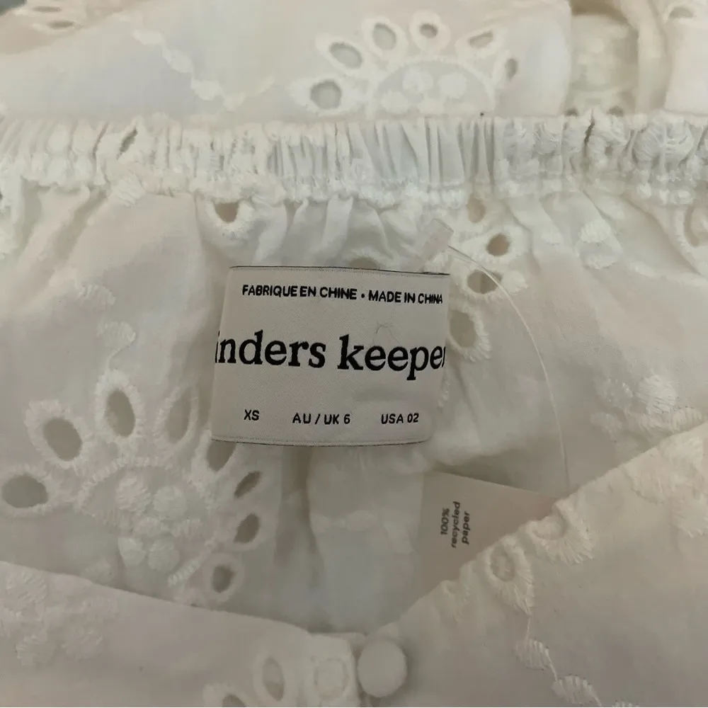 Ditsy Doo Mini Dress in White Size XS - Image 11