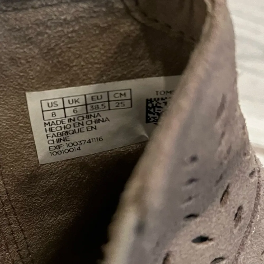 TOMS Majorca Perforated Suede Bootie, Sz 8 - Image 13