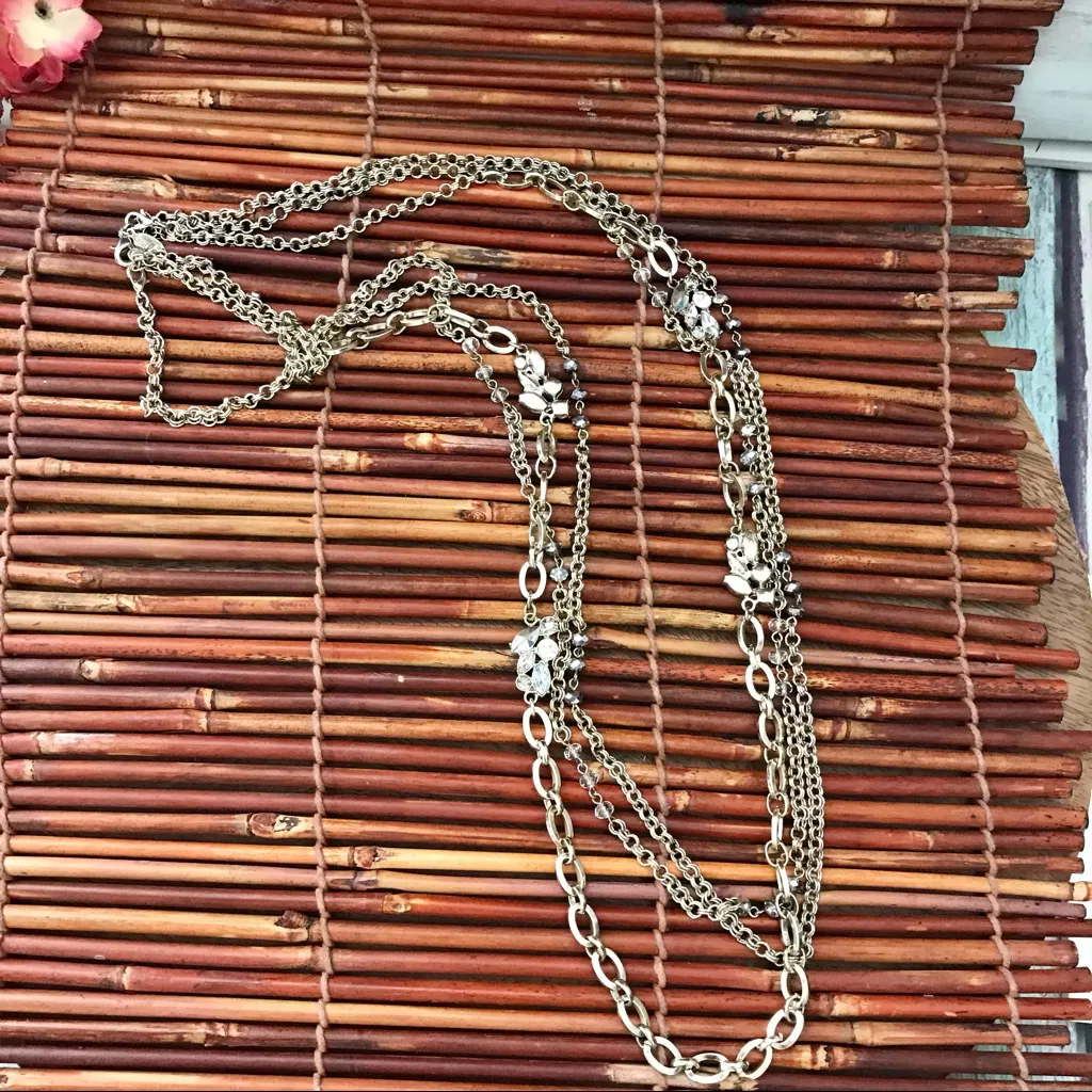 Convertible White House Black Market Necklace - Image 10