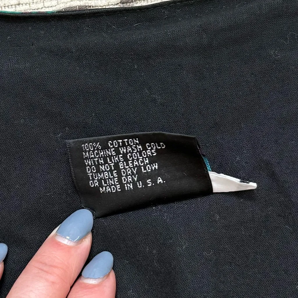 90’s Linda Tilson Sarasota Vintage Vest Colorful Seashells USA XL Pink - Image 5