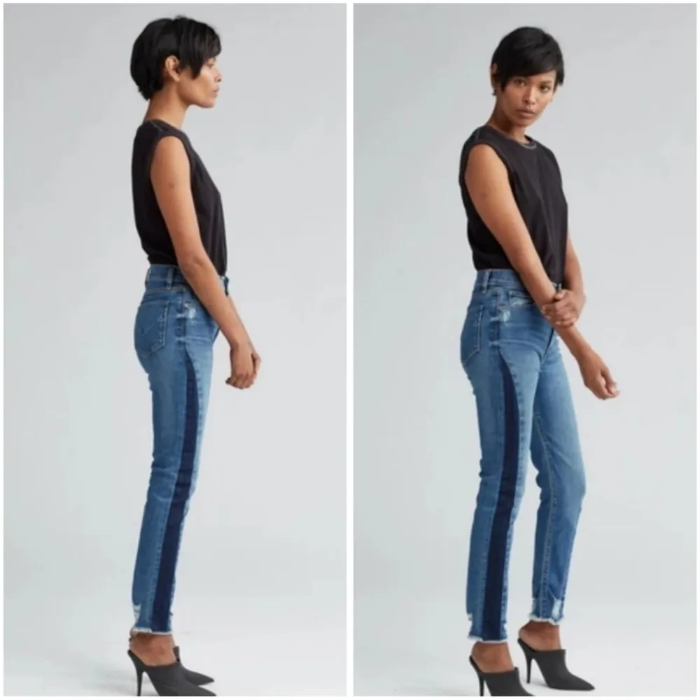 Hudson Jeans Holly High Rise Skinny Crop Denim Jean Size 30 - Image 13