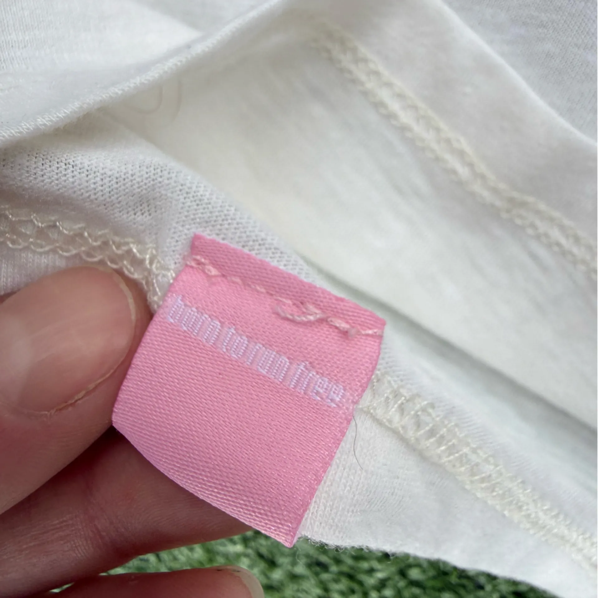 Rabbit Love All Remix White Pocket T - Image 7