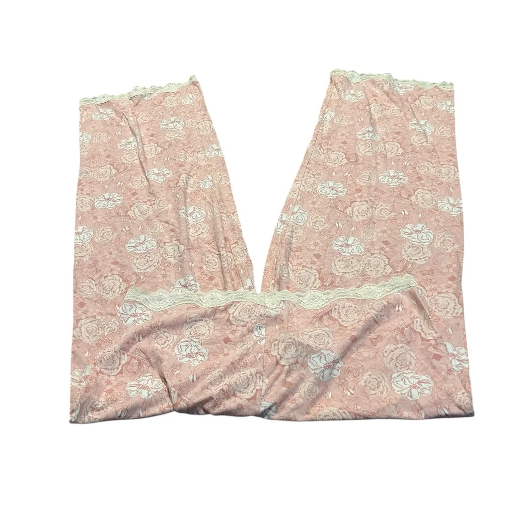 LOFT pink floral pajama pants nwt - Image 2