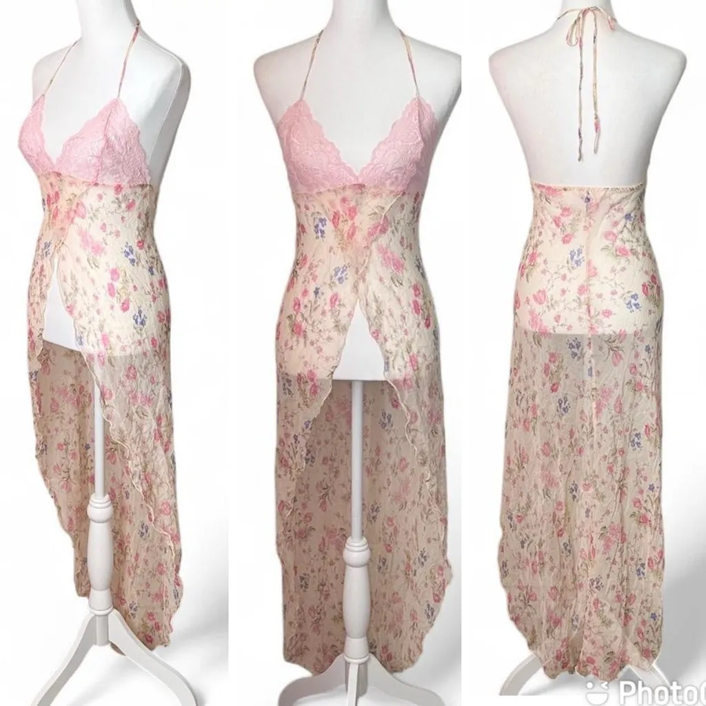 Vintage Victoria’s Secret Silk Maxi Slip - Image 2