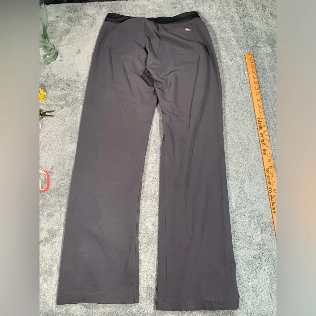 Figs scrubs gray medium tall pants - Image 8