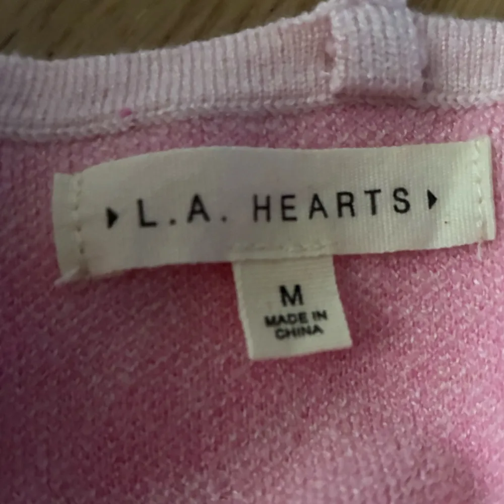 La Hearts Pink Butterfly’s Camisole Crop Top M - Image 7