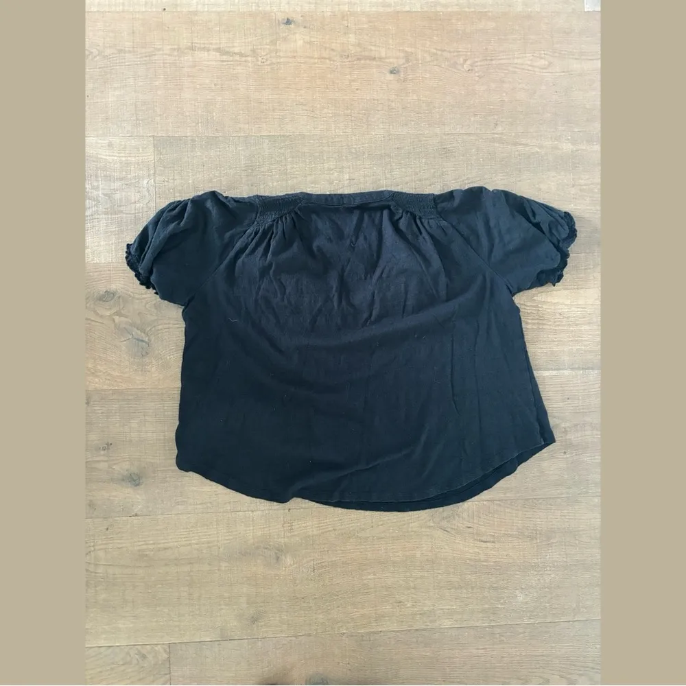 free people fever dream black henley tee shirt - Image 6