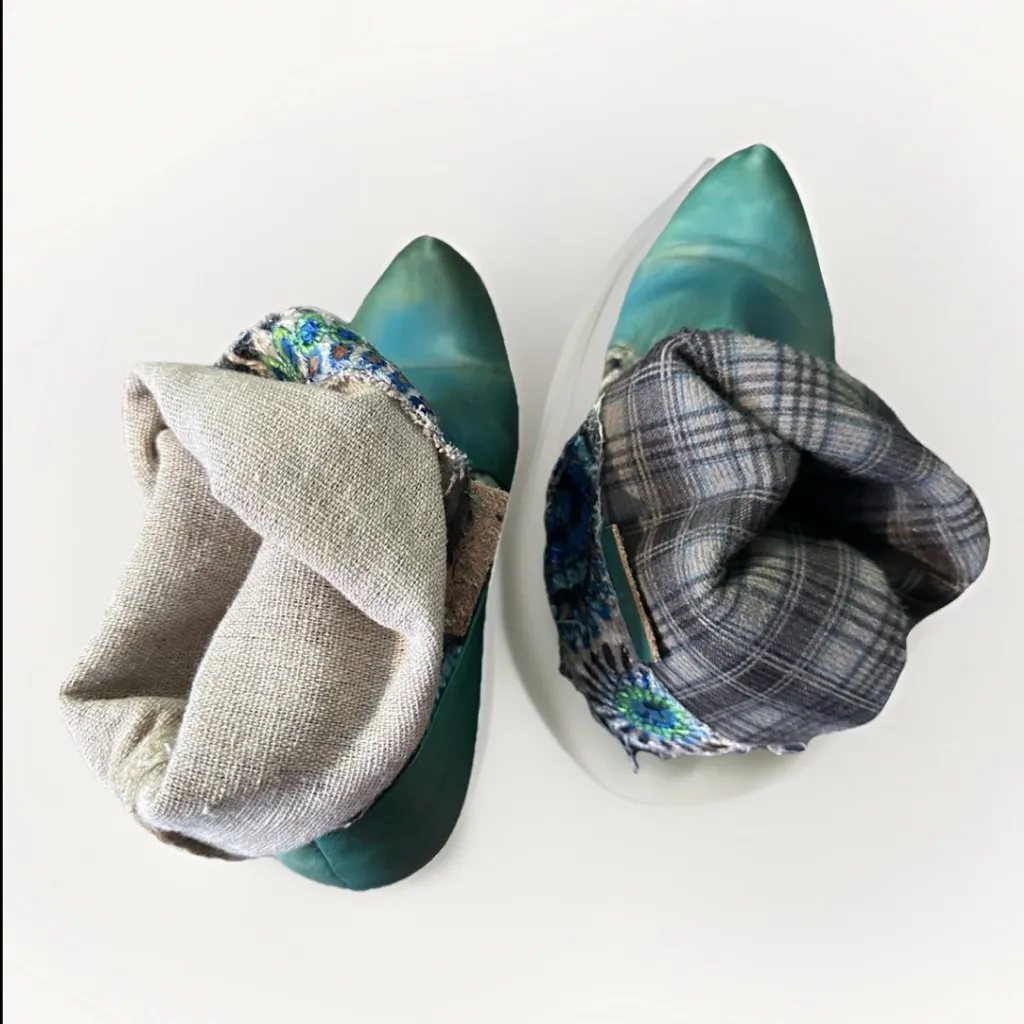 Spring Step L’Artiste Boots Turquoise Size 41 EU 10  US‎ Boho Aztec Art Womens - Image 7