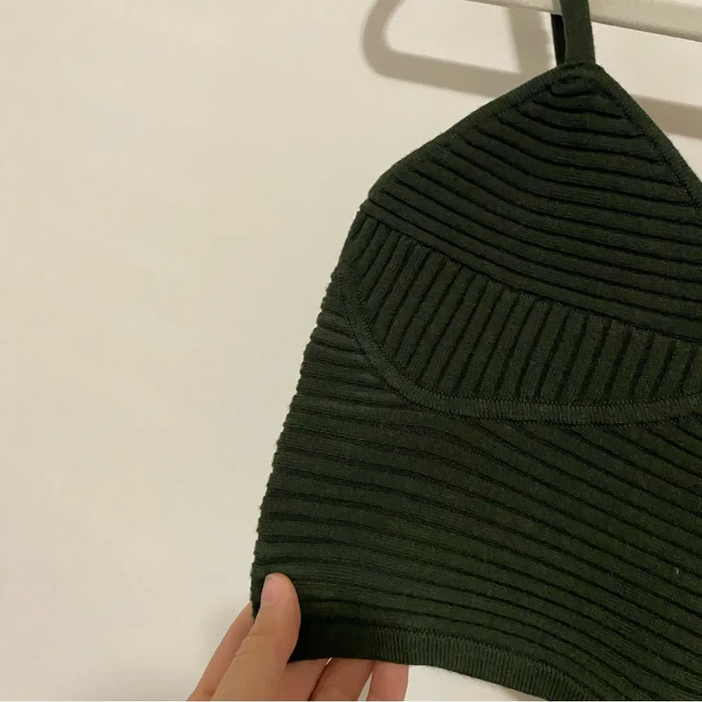 NWT Aerie Soft Knit Bralette/ Cropped Tank size Small - Image 2