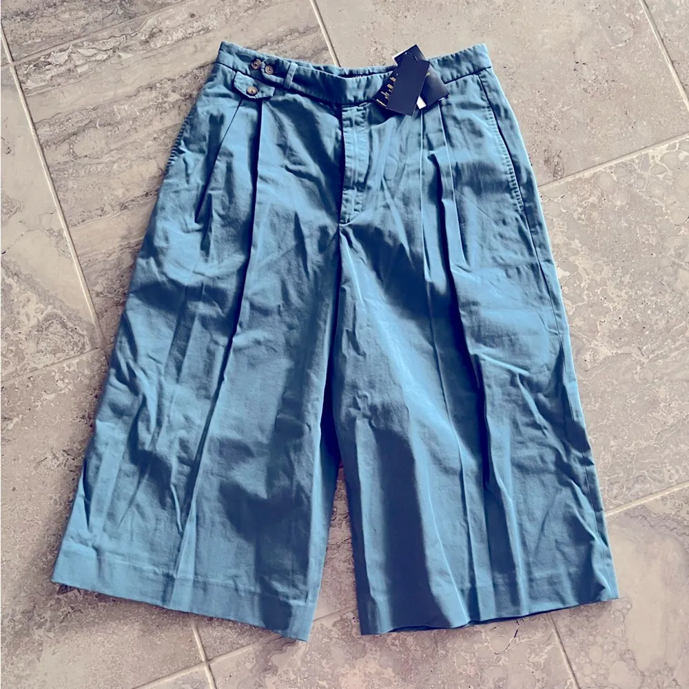 Polo Ralph Lauren Plain Cotton Medium Elegant Style Culottes Size 10 New w/Tag - Image 6