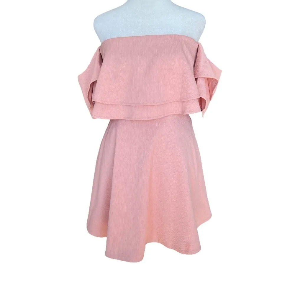 KEEPSAKE THE LABEL Serenity Mini Dress Pink - Image 4