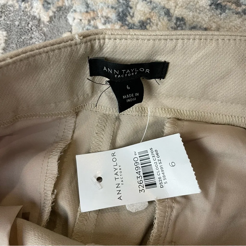 Ann Taylor Tan Dress Pants - Image 4