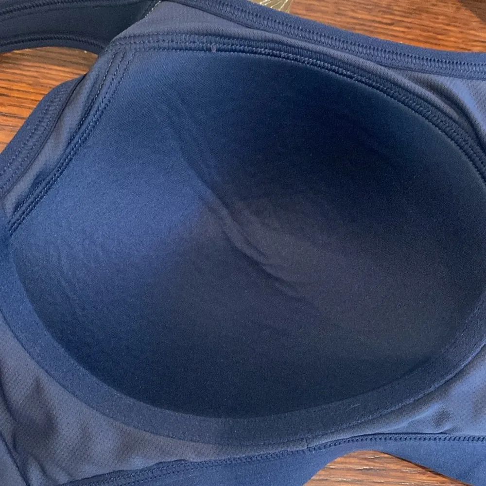 Athletic Shorts & Sport Athletic Bra SET Blue & Gray S 38D - Image 7